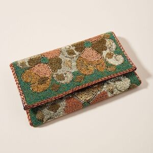 Anthropologie Swept Away Clutch
